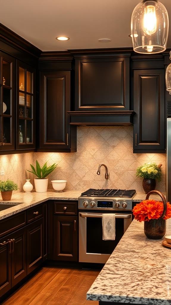 Designing a Stunning Kitchen with Dark Brown Cabinets