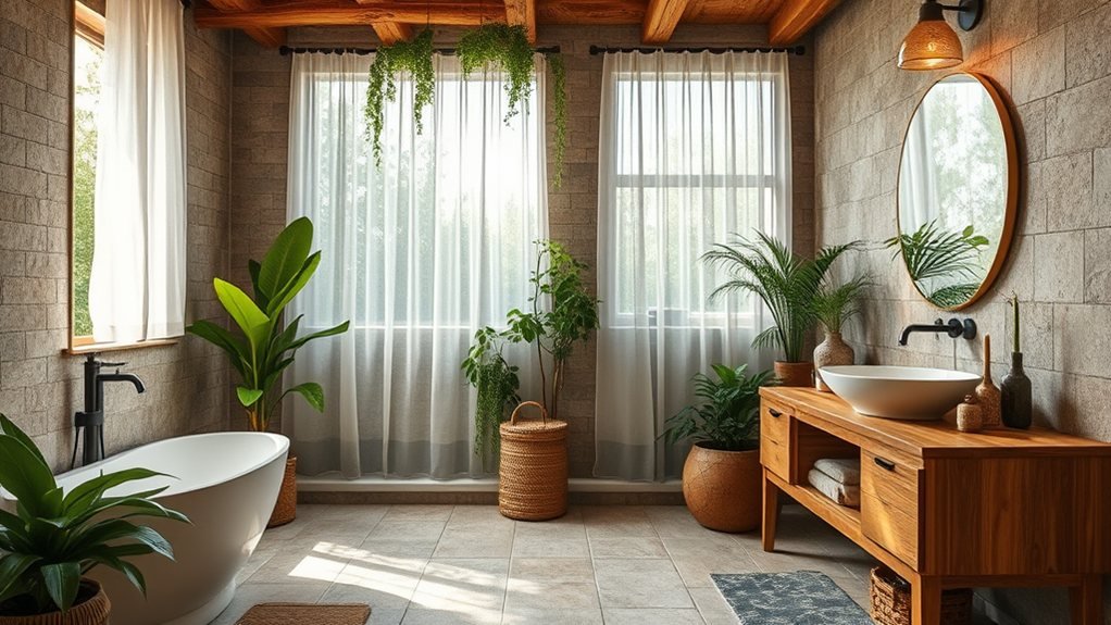 5 Earthy Bathroom Ideas for Natural Decor Inspiration