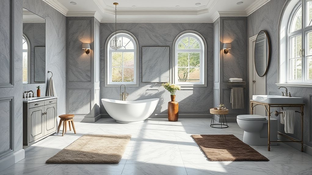 Choosing the Perfect Gray Bathroom Flooring Ideas and Tips