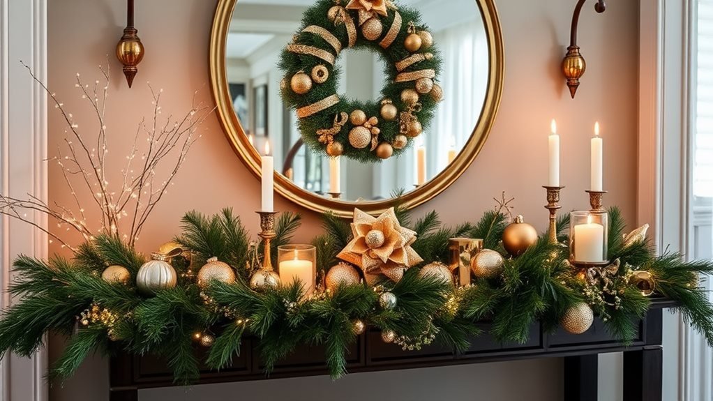 Entry Table Christmas Decor Ideas: 7 Elegant Touches for 2024