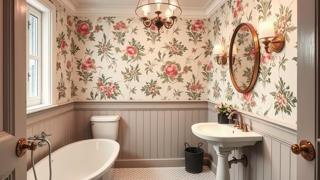 Transform Your Guest Bathroom with Wallpaper Ideas