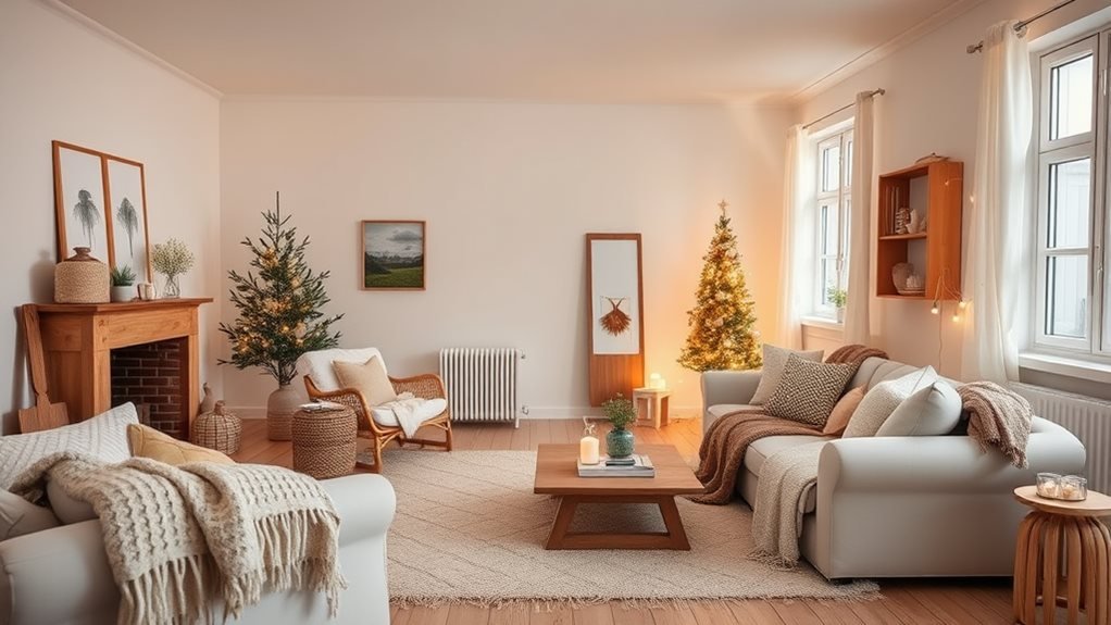 Winter Home Decor Ideas with Scandinavian Style